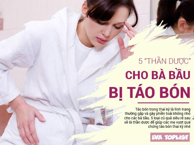 5 thần dược trong bếp trị dứt bệnh táo bón cho bà bầu