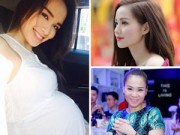 Bà bầu - Điểm danh những sao Việt sinh con đầu năm 2015