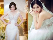 Làm đẹp - Học lỏm cách tạo dáng với váy cưới của sao Việt