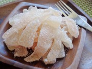 Bếp Eva - Mứt cùi bưởi trắng ngần lạ miệng ngày xuân