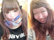 Làm đẹp - Cô gái khiến người yêu thất vọng vì mặt mộc quá xấu