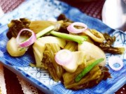 Bếp Eva - Dưa cải muối chua chống ngán ngày Tết