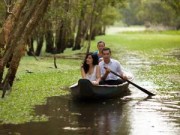 Làm vợ - Xúc động ngắm nhìn ảnh cưới “Quê em mùa nước lũ”