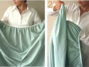 Nhà đẹp - 5 bước gấp ga giường vuông vắn trong MỘT phút