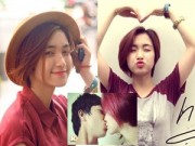 Làng sao - Ngắm vẻ cá tính của bạn gái Công Phượng