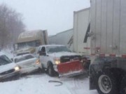 Clip Eva - Ô tô đụng liên hoàn vì bão tuyết ở Mỹ