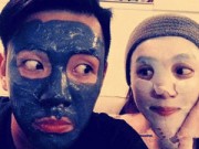 Làm đẹp - Sao đua nhau đắp mặt nạ rồi chụp ảnh selfie