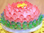 Bếp Eva - Cách làm hoa sen từ kẹo để ban thờ ngày Tết