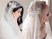 Thời trang - Mạng che mặt cho cô dâu đẹp đến "xiêu lòng"