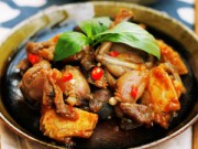 Bếp Eva - Ếch xào sa tế ngon miễn chê