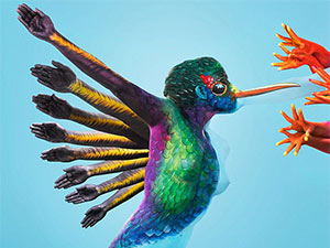Chiêm ngưỡng những tác phẩm body painting đẹp sững sờ