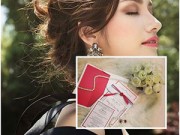 Làng sao - Lộ thiệp cưới trang nhã của Trúc Diễm