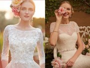 Thời trang - Những mẫu váy cưới biến cô dâu thành thiên thần