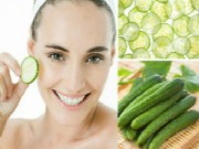 Làm đẹp - Những loại mặt nạ dưa leo phù hợp với từng loại da