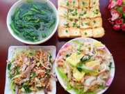 Bếp Eva - Thực đơn 4 món chiều lòng cả nhà