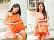 Xem & Đọc - Tuyết Trinh khoác túi 200 triệu tới phim trường