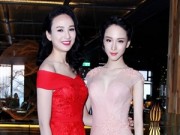 Làng sao - HH Phương Nga gợi cảm đọ sắc bên Ngọc Diễm