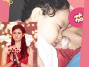 Làng sao - Trương Quỳnh Anh bình yên bên con trai giữa "bão hôn nhân"