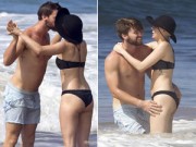 Làng sao - Bất chấp phản đối, Miley Cyrus hôn bạn trai đắm đuối