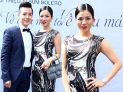 Làng sao - Lệ Quyên sang trọng đến chúc mừng anh trai thân thiết