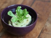 Nhà đẹp - Cải chíp trồng bát lớn nhanh như thổi