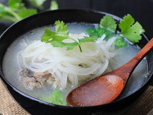 Súp cá chép củ cải bổ dưỡng
