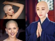 Làm đẹp - Mỹ nhân thế giới lạ mắt với hình ảnh đầu trọc
