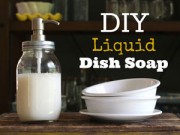 Nhà đẹp - Tự làm nước rửa chén tại nhà bằng muối, giấm, chanh