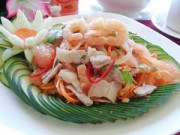 Bếp Eva - Gỏi bưởi tôm thịt tuyệt ngon