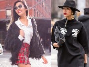 Thời trang - "Nín thở" ngắm Hoàng Thùy trên đường phố New York