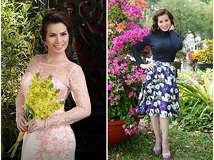 Ngày xuân trẻ đẹp như HH Kim Hồng