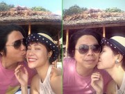 Làng sao - Fan chưa hết xôn xao vì ảnh Dũng Đà Lạt hôn Uyên Linh