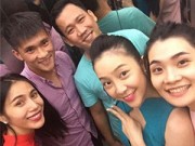 Làng sao - Linh Nga xinh đẹp hội ngộ vợ chồng Thủy Tiên - Công Vinh