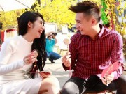 Làng sao - Ngô Kiến Huy đưa bạn gái 5 năm đi du xuân muộn