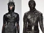 Thời trang - London FW: Choáng với dàn mẫu đen tuyền