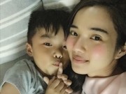 Làng sao - Bạn gái Ưng Hoàng Phúc khoe ảnh con trai 'bí mật'