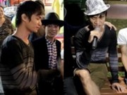 Làng sao - Lệ Rơi gây chú ý khi hát ở đường phố Sài Gòn