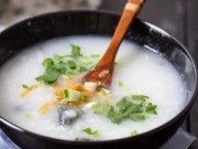 Bếp Eva - Cháo trứng bắc thảo nóng hổi