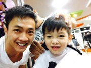 Làng sao - Cường đôla chăm sóc và dạy dỗ con còn giỏi hơn... phụ nữ!