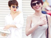 Thời trang - Tóc Tiên chuộng mốt đồ ngủ phóng khoáng