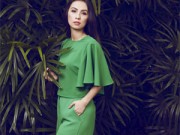 Làng sao - MC Huyền Ny "lột xác" dịu dàng trong khu vườn xuân