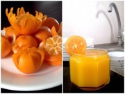 Nhà đẹp - Biến quất Tết thành nước rửa bát sạch bong kin kít