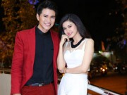 Làng sao - Trương Quỳnh Anh xinh đẹp sánh đôi MC Vũ Mạnh Cường