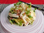 Bếp Eva - Gỏi mực táo xanh lạ miệng mà hấp dẫn