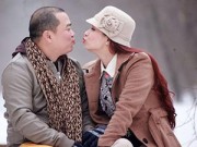 Làng sao - Vợ chồng Thúy Hạnh - Minh Khang lãng mạn trên tuyết