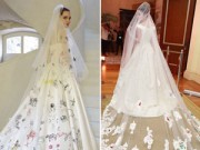 Thời trang - Những bộ váy cưới đụng ý tưởng đình đám của sao Việt