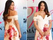 Làng sao - Yaya Trương Nhi khoe vai trần và vòng một quyến rũ