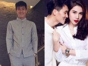 Làng sao - Công Vinh thích thú với đồ lễ Phật do Thủy Tiên tặng