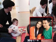 Làng sao - Dương Mịch "cáu" vì hình ảnh con gái lần đầu bị lộ