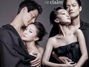 Làng sao - Vợ chồng Châu Tấn quấn quýt không rời